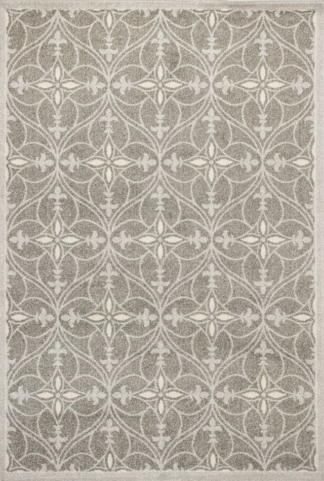 KAS Rugs Lucia Grey Bentley 5'x8' Rug-0