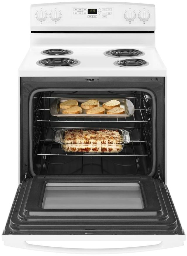 Amana® 30" White Freestanding Electric Range-2
