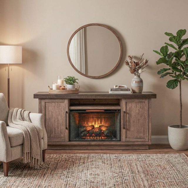 Sunny Designs™ Boise Buckskin/Tobacco Leaf 78" Media Console-3