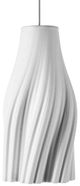 Currey & Company Posh Silver/White 3-Light Multi-Drop Pendant-2
