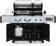 Broil King® Regal™ Q 690 Pro 6-Burner Black Freestanding Natural Gas Grill-1