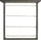 Elements International Wide 4-Piece Gray King Panel Bedroom Set-2