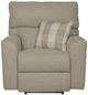 Catnapper® Searsport Buff Power Recliner with Power Adjustable Headrest-1