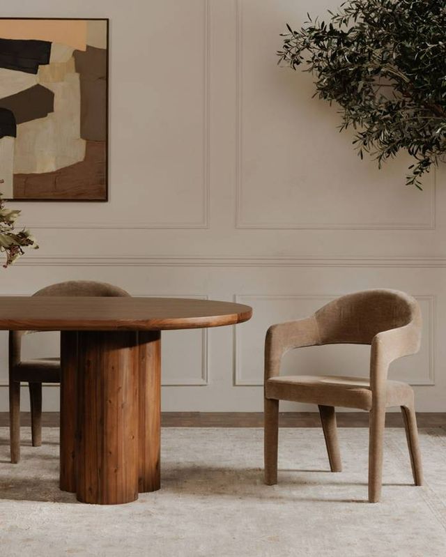Moe's Home Collection Martens Camel Dining Chair-1