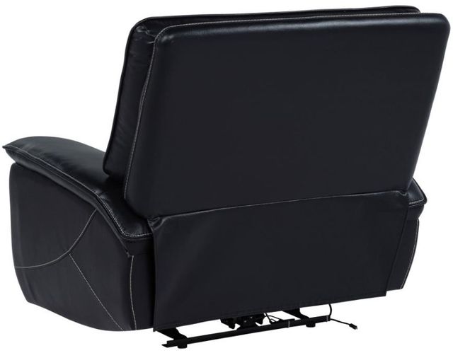 Coaster® Hewitt Black Upholstered Dual Power Recliner Chair-3