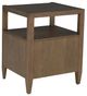 Fairfield® Maxwell Caramel 2-Drawer Petite Nightstand-3