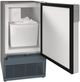 U-Line® Marine/RV Series Stainless Steel 15" Freestanding/Built-In Ice Maker-1