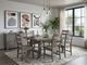 Sunny Designs™ Alpine Gray Extension Dining Table with Turnbuckle-1
