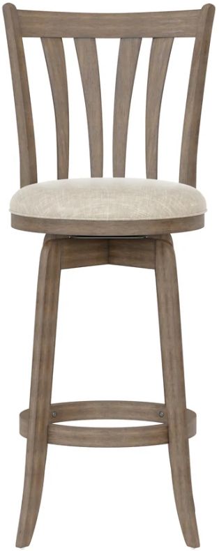 HH2 Home Hartville Beige/Brown/Gray Bar Height Stool-1
