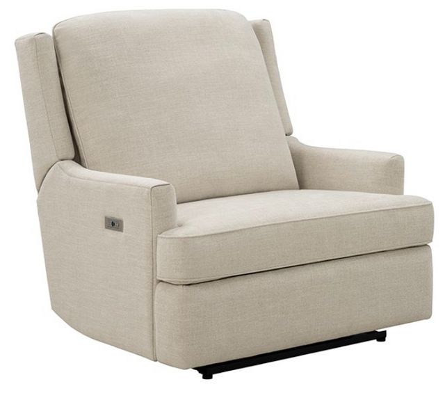 BarcaLounger® Ciara Tweed-Beige Power Recliner