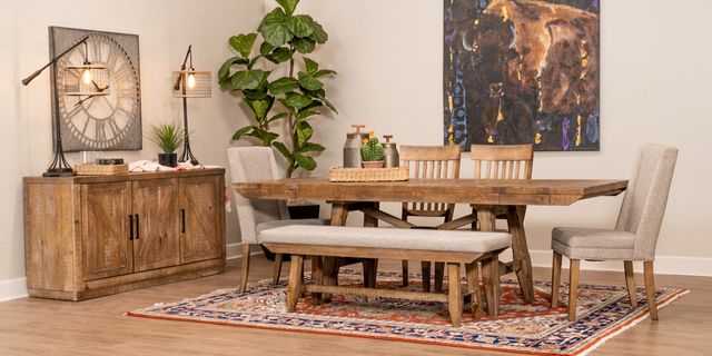 Dale Dining Set, Bench Free!-4