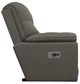 La-Z-Boy® Morrison Silver Power Rocking Recliner with Headrest and Lumbar-3
