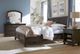 aspenhome® Cambridge Cracked Pepper Queen Sleigh Bed-1