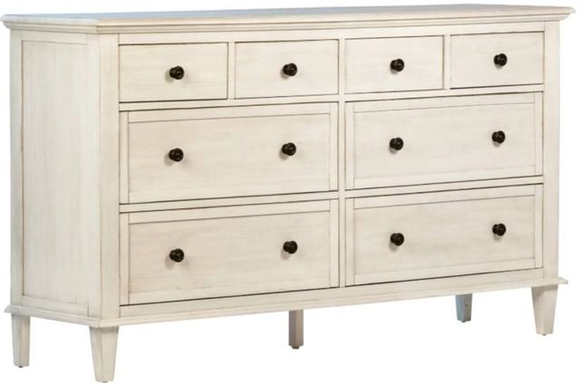 Dovetail Furniture Lugano Whitewash Dresser-0