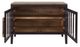 International Furniture Direct Autumn Merlot Red Console-4