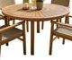 New Classic® Home Furnishings Sunray Natural Wooden Outdoor Dining Table-0