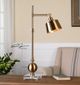 Uttermost® Laton Brushed Brass Desk Lamp-1