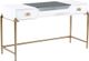 TOV Furniture Bajo White Lacquer Side Table-0