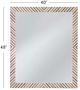 Bassett Mirror Karl Cream/Natural Wall Mirror-4