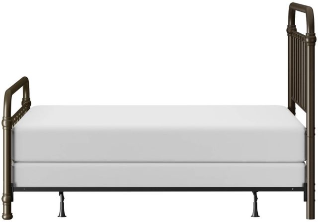 HH2 Home Kirkland Black Full Metal Rod Bed-3