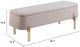 Zuo® Modern Lebreton Oatmeal Beige Bench-1