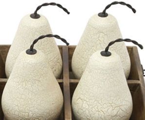 Signature Design by Ashley® Brendy 5-Piece Antique White/Brown Sculpture and Tray Set-1