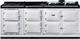AGA™ eR7 210 Classic Cast Iron 83" Pearl Ashes Pro Style Dual Fuel Range-0