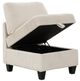 Homelegance® Walterboro Beige Sofa with Storage and Charging Ports-5