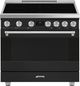Smeg Professional 36" Matt Black Pro Style Induction Range-0