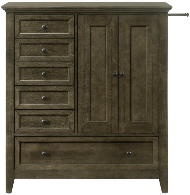 Intercon San Mateo Youth Gray Chifferobe-1