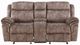 ACME Furniture Zubaida Two Tone Chocolate Manual Reclining Loveseat-4