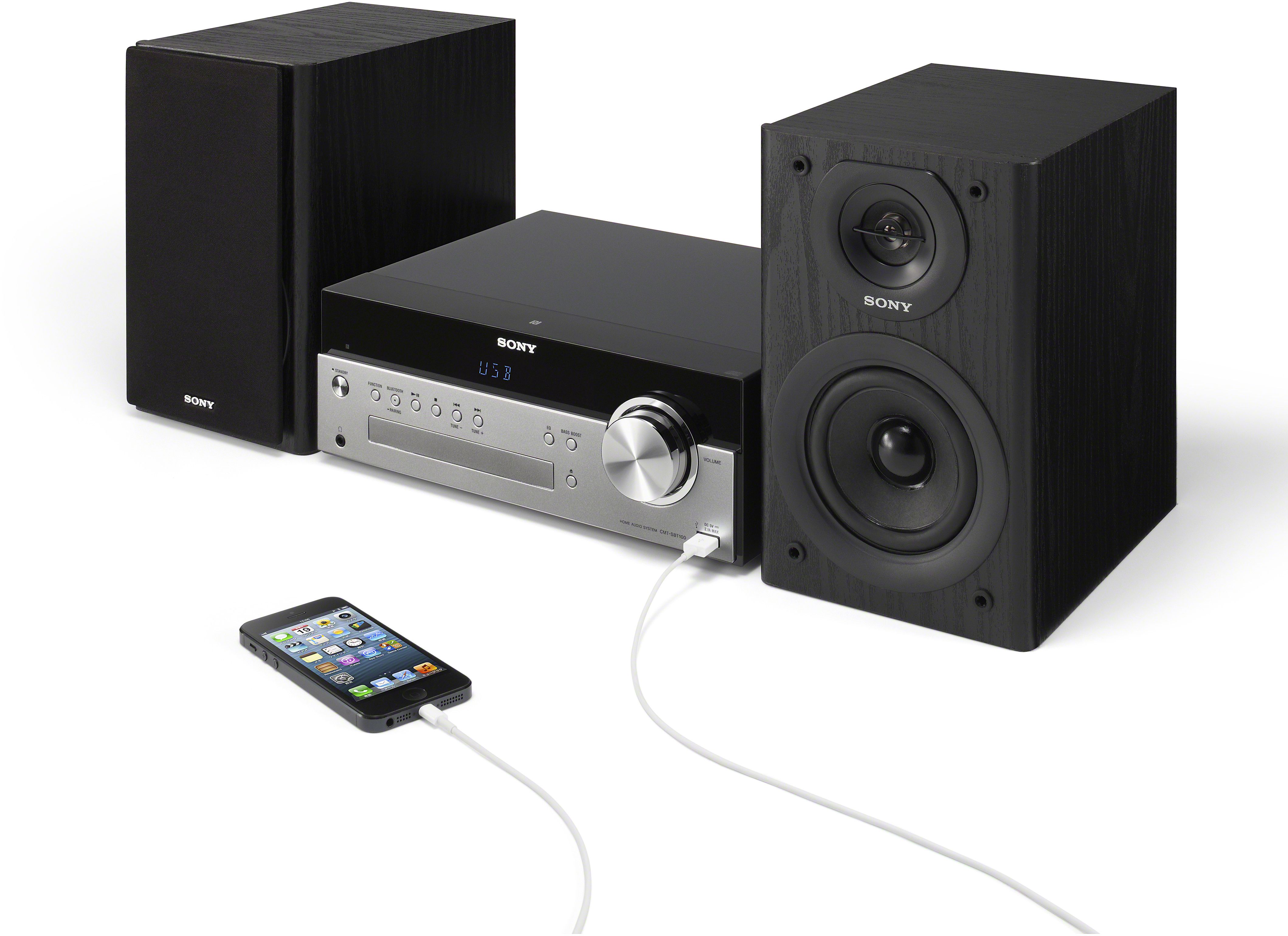 【しおり】Sony CMT-SBT100 Bluetooth搭載機　① Sony CMT-SBT100 Compact Disc Receiver SBT100 Bluetooth USB