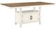 Steve Silver Co. Hyland Honey 80" Counter Table with Milk Base-0