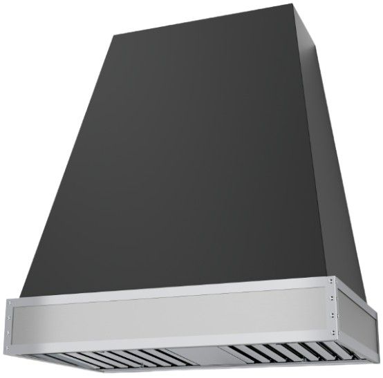 Viking® Tuscany 36" Cast Black Wall Mounted Range Hood -0