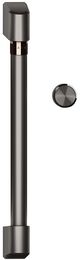 Café™ Brushed Black Over the Range Knob and Handle Kit-0