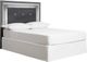 Signature Design by Ashley® Lodanna 6-Piece Gray Queen/Full Upholstered Panel Headboard Bedroom Set-1