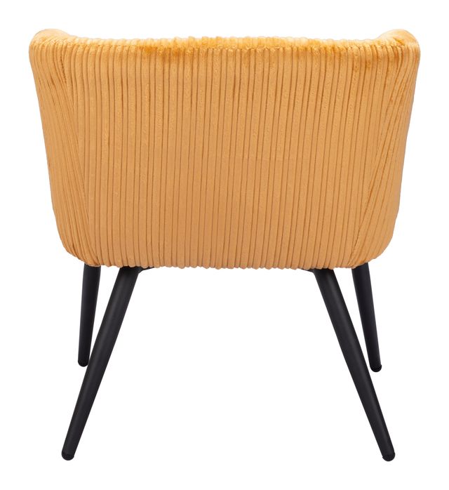 Zuo® Modern Papillion Yellow Accent Chair-3