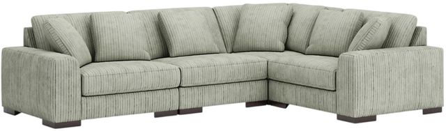 Signature Design by Ashley® Lindyn 4-Piece Fog L-Shape Sectional-0