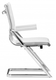 Zuo® Modern Lider Plus White Conference Chair-1