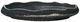 Uttermost® Stardust Ripple Glossy Black Indoor-Outdoor Bowl-0