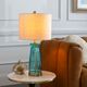 Surya Louisiana Aqua/White Lamp-5