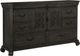 Magnussen Home® Bellamy Peppercorn Drawer Dresser-1