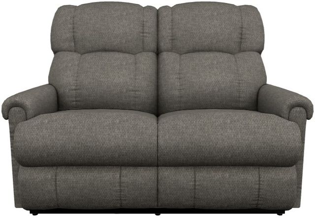 La-Z-Boy® Pinnacle Graphite Power Reclining Loveseat with Headrest-1