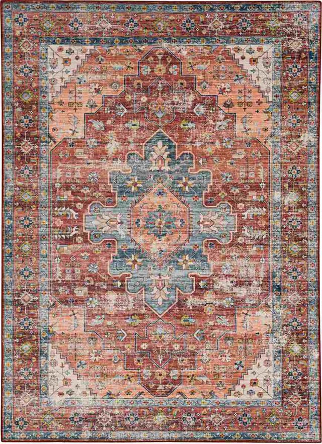 Linon Washable Carter 5'x7' Area Rug-0