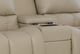La-Z-Boy® Greyson Ice Leather Power Reclining Loveseat with Console, Headrest and Lumbar-1