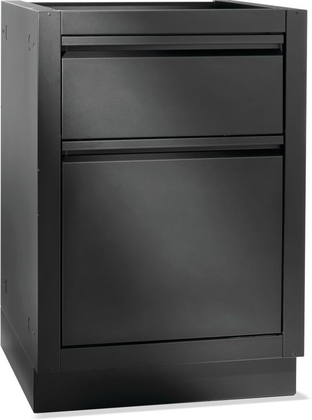 Napoleon OASIS® Matte Black Waste Drawer Cabinet-1
