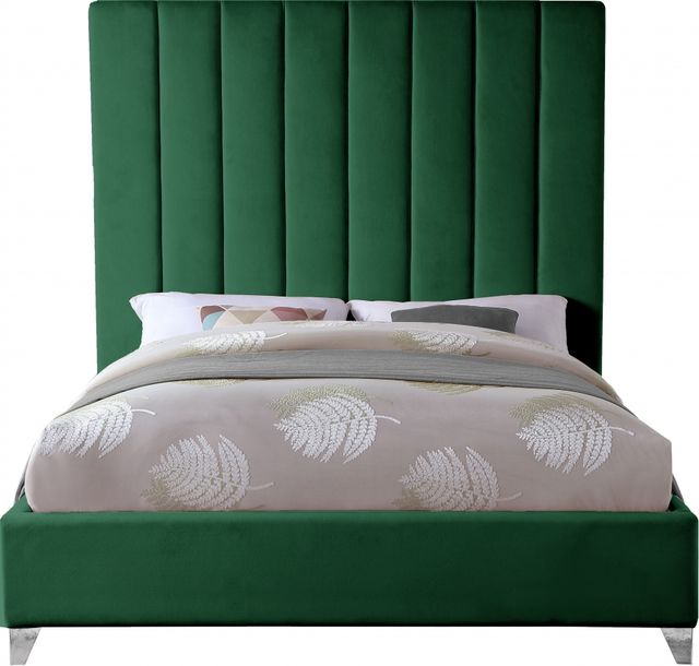 Meridian Furniture Via Green Full Bed-1