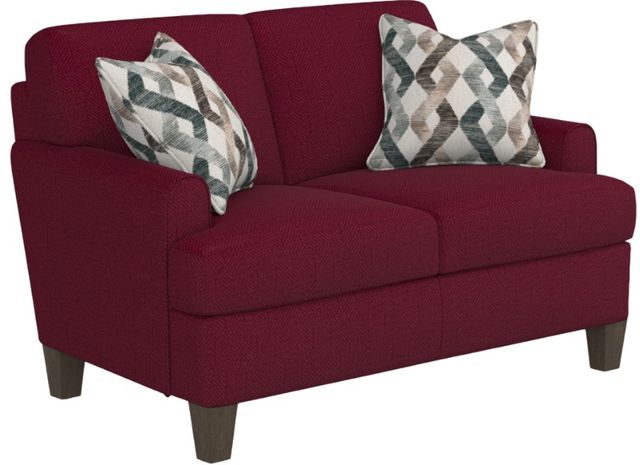 Flexsteel® Customizable Moxy Rounded Mailbox Arm Loveseat-2
