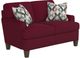 Flexsteel® Customizable Moxy Rounded Mailbox Arm Loveseat-2