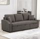 Furniture of America® Royden Gray Sleeper Sofa-2